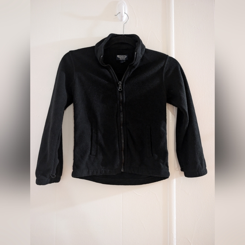 Mountain Warehouse Black Fleece Kids Jacket Size 7-8